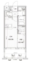 グランフォーレ博多駅東プレミアの物件間取画像